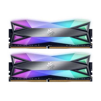 ADATA XPG SPECTRIX D60G DDR4 RGB 16GB(8GBx2) DDR4 4133MHz(PC4-33000) U-DIMM DUAL COLOR BOX TUNGSTEN 