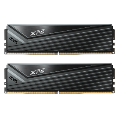 ADATA XPG CASTER 32GB(16GBx2) DDR5 6400MHz(PC5-51200) U-DIMM DUAL COLOR BOX グレー｜AX5U6400C3216G-DCCAG