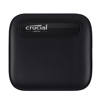 Micron(Crucial) ポータブル外付けSSD X6 500GB USB｜CT500X6SSD9|500GB以上|外付けSSD/HDD