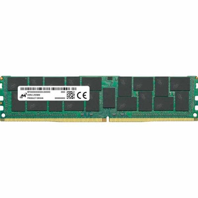 Micron(Crucial) 64GB(64GBx1) DDR4 3200MT/s (PC4-25600) CL22 Quad-Rank x4 LRDIMM 288pin｜MTA72ASS8G72L