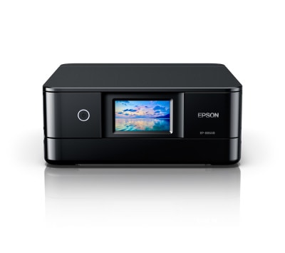 EPSON Colorio A4カラーインクジェット複合機 EP-886AB 6色染料 コンパクト&スタイリッシュ NW ブラック｜EP-886AB|複合機|プリンタ | スキャナ