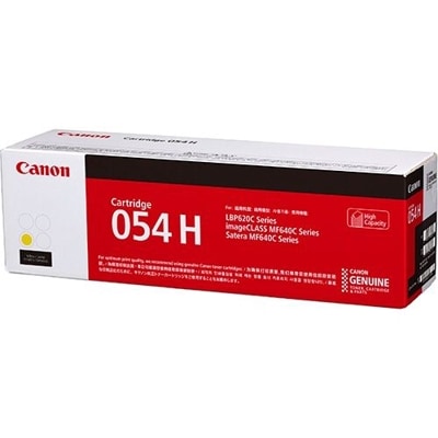 CANON トナーカートリッジ 054H Y (イエロー・大容量) CRG-054HYEL (2300ページ印刷可能)｜3025C003|サプライ/オプション品|プリンタ | スキャナ