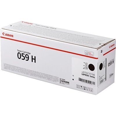 CANON トナーカートリッジ 059H Bk (ブラック・大容量) CRG-059HBLK (15500ページ印刷可能)｜3627C001|サプライ/オプション品|プリンタ | スキャナ