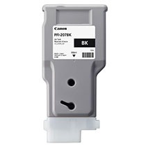 CANON 染料ブラックインク 300ml PFI-207BK iPF680/iPF685/iPF780/iPF785用｜8789B001|サプライ/オプション品|プリンタ | スキャナ