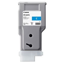 CANON 染料シアンインク 300ml PFI-207C iPF680/iPF685/iPF780/iPF785用｜8790B001|サプライ/オプション品|プリンタ | スキャナ