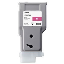 CANON 染料マゼンタインク 300ml PFI-207M iPF680/iPF685/iPF780/iPF785用｜8791B001|サプライ/オプション品|プリンタ | スキャナ