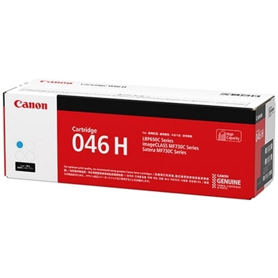 CANON トナーカートリッジ 046H(シアン・大容量) CRG-046HCYN (5000ページ印刷可能)｜1253C003|サプライ/オプション品|プリンタ | スキャナ