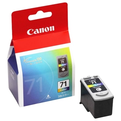 CANON FINEカートリッジ BC-71 3色カラー｜0392B001|サプライ/オプション品|プリンタ | スキャナ