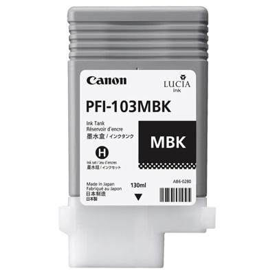 CANON インクタンク マットブラック 130ml PFI-103MBK｜2211B001|サプライ/オプション品|プリンタ | スキャナ