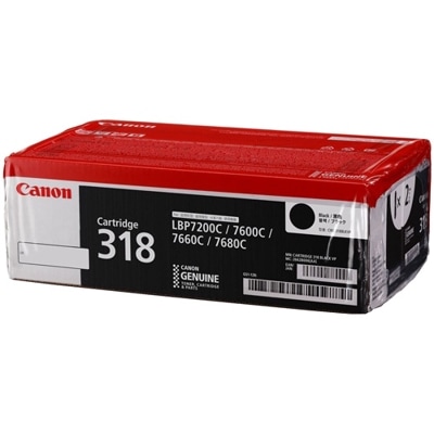 CANON トナーカートリッジ318 ブラックVP 2本パック CRG-318BLKVP (3400ページ/本・印刷可能(ISO/IEC19798準拠))｜2662B006|サプライ/オプション品|プ