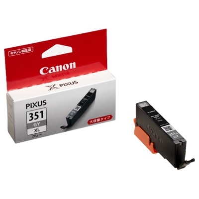 CANON インクタンク BCI-351XLGY グレー(大容量)｜6442B001|サプライ/オプション品|プリンタ | スキャナ