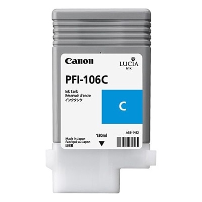 CANON 顔料シアンインク 130ml PFI-106C｜6622B001|サプライ/オプション品|プリンタ | スキャナ