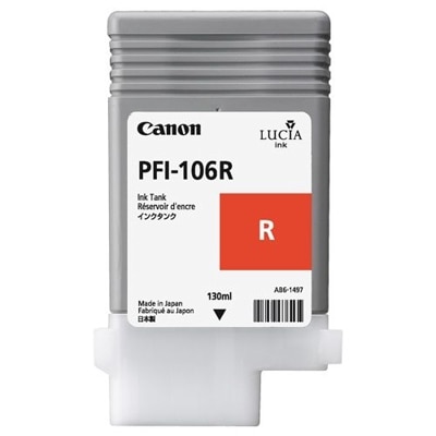 CANON 顔料レッドインク 130ml PFI-106R｜6627B001|サプライ/オプション品|プリンタ | スキャナ