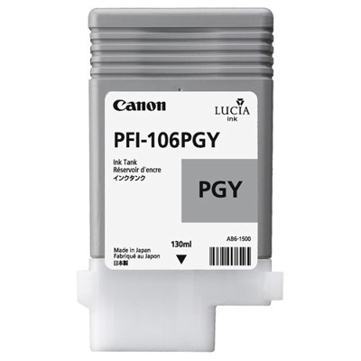 CANON 顔料フォトグレーインク 130ml PFI-106PGY｜6631B001|サプライ/オプション品|プリンタ | スキャナ