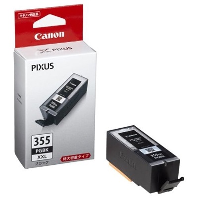 CANON インクタンク BCI-355XXLPGBK ブラック(特大容量)｜8048B001|サプライ/オプション品|プリンタ | スキャナ