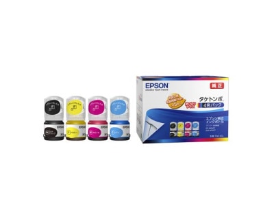 EPSON EW-M752T/EP-M552T用インクボトル 4色パック｜TAK-4CL|サプライ/オプション品|プリンタ | スキャナ
