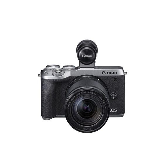 CANON ミラーレスカメラ EOS M6 Mark II (シルバー)・EF-M18-150 IS