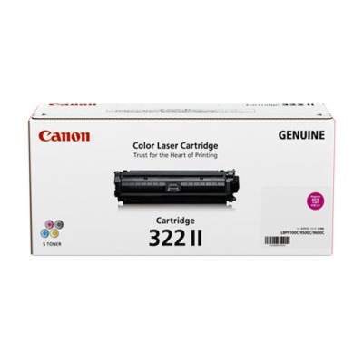 CANON トナーカートリッジ322II マゼンタ(大容量) CRG-322IIMAG(15000ページ印刷可能)｜2649B001|サプライ/オプション品|プリンタ | スキャナ