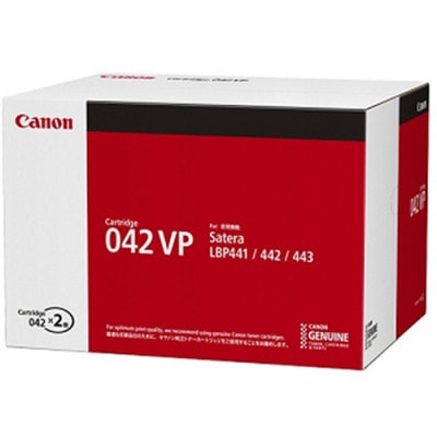 CANON トナーカートリッジ042VP CRG-042VP 2本パック｜0466C004|サプライ/オプション品|プリンタ | スキャナ