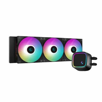 【アウトレット特価・新品】Deepcool LE720 オールインワン水冷クーラー ARGB 120mmx3｜R-LE720-BKAMMN-G-1|水冷パーツ|クーラー/ヒートシンク/冷却/ファン/水