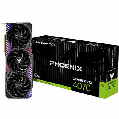 【アウトレット特価・新品】GAINWARD RTX4070 PHOENIX 12GB GDDR6X 192bit 3-DP HDMI グラフィックボード｜NED4070H19K9-1043X-G|NV