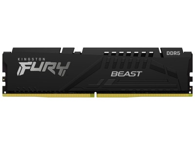 Kingston キングストン 32GB(32GBx1) DDR5 5200MHz(PC5-41600) CL40 DIMM FURY Beast Black XMP｜KF552C40BB-32|デス