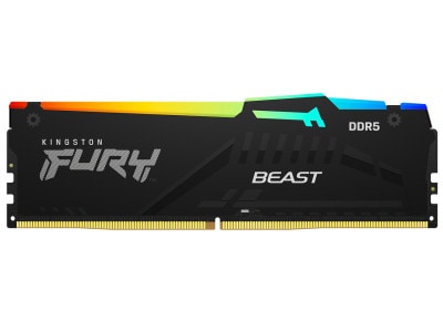 Kingston Kingston 32GB(32GBx1) DDR5 5200MHz(PC5-41600) CL36 DIMM FURY Beast RGB EXPO｜KF552C36BBEA-32