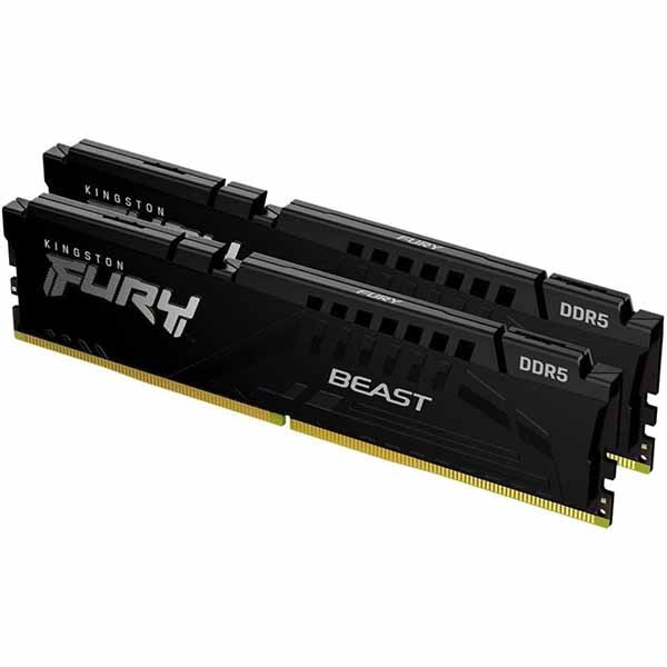 Kingston DDR5 5600 32GBx2 計64GB CL36 RGB Kingston FURY™ Beast DDR5 RGB メモリ – 8GB, 16GB、32GB、64GB