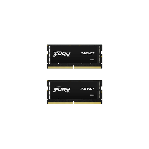 Kingston 64GB(32GBx2) DDR5 5600MHz(PC5-44800) CL40 SODIMM FURY 