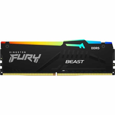 Kingston 32GB(32GBx1) DDR5 6000MT/s (PC5-48000) CL36 DIMM FURY Beast RGB EXPO｜KF560C36BBEA-32|デスクトップ