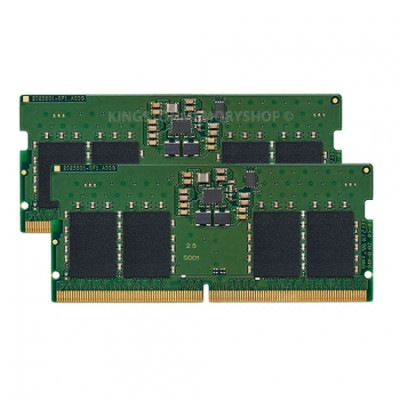 Kingston 16GB(8GBx2) DDR5 5200MHz(PC5-41600) Non-ECC Unbuffered SODIMM CL42 1RX16 1.1V 262-pin 16Gbi