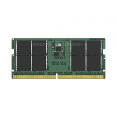 Kingston 32GB(32GBx1) DDR5 5600MHz(PC5-44800) Non-ECC Unbuffered SODIMM CL46 2RX8 1.1V 262-pin 16Gbi