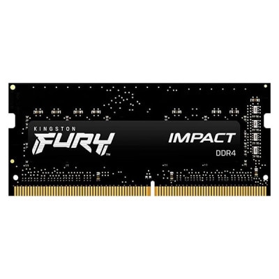Kingston 16GB(16GBx1) DDR4 3200MT/s CL20 SODIMM FURY Impact Retail｜KF432S20IB/16R|ノート用メモリ(SODIMM)|メモ