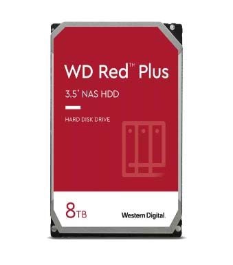 WesternDigital Red Plus 容量8TB 3.5インチ SATA 26.1mm｜WD80EFPX|3.5インチ SATA|HDD（ハードディスク）