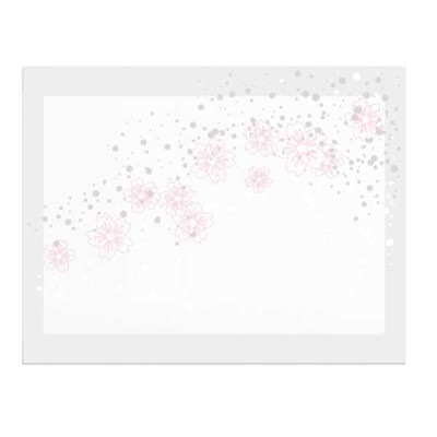 Cooler Master NR200P White Sakura TG side panel 桜デザインとホワイトフレーム 強化ガラスサイドパネル｜MCA-NR200C-TGSP00|サプライ/オプ