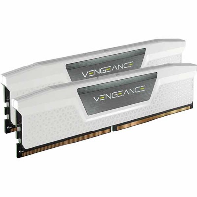 【アウトレット特価・新品】Corsair 64GB(32GBx2) DDR5 6000MT/s (PC5-48000) 40-40-40-77 UDIMM XMP 3.0 VENGEANCE ホワイト