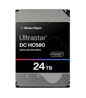 Western Digital(HGST) Ultrastar DC HC580 データセンターHDD 容量24TB 3.5インチSATA 26.1mm｜WUH722424ALE6L4|3.5インチ 