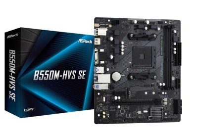 ASRock B550M-HVS SE microATXマザーボード｜B550M-HVS SE|SocketAM4|マザーボード