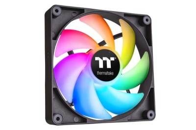 Thermaltake CT120 ARGB Sync PC Cooling Fan 2 Pack 120mmファン ブラック｜CL-F149-PL12SW-A|ケースファン|クーラー/ヒートシンク/