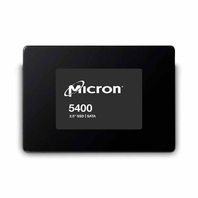 Micron(Crucial) 5400 Pro 容量3.84TB 2.5inch SATA 7mm Non-SED Enterprise SSD｜MTFDDAK3T8TGA-1BC1ZABYYR|2