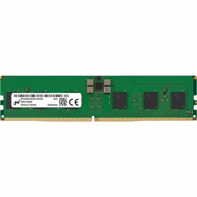 Micron(Crucial) 24GB(24GBx1) DDR5-5600(PC5-44800) 46-45-45 RDIMM｜MTC10F108YS1RC56BB1R|デスクトップ用メモリ(DIM