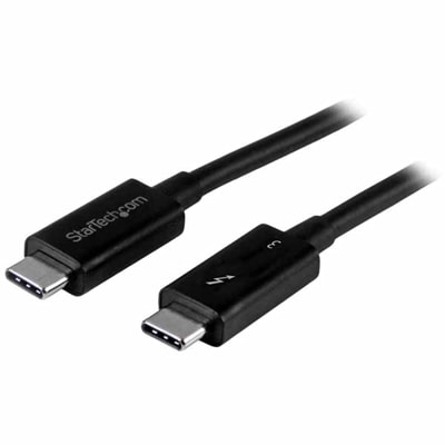 StarTech Thunderbolt 3 USB-C ケーブル 1m 40Gbps サンダーボルト/USB互換 ｜TBLT3MM1MA|USBケーブル|ケーブル/コネクタ/変換・延長アダプタ