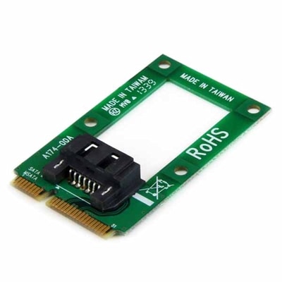StarTech mSATA - SAT変換アダプタ Mini SATA - SATAコンバータカード 2.5/3.5インチHDD/SSDに対応｜MSAT2SAT3|PC内部パーツ系|ケーブル/コネク