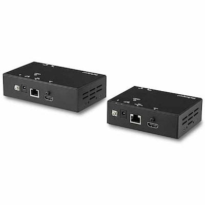 StarTech HDMIエクステンダー Cat6ケーブル使用 POC対応 4K/60Hzで最大30m延長 1080p/60Hzで最大70m延長｜ST121HDBT20S|VGA/DVI/HDMI エ