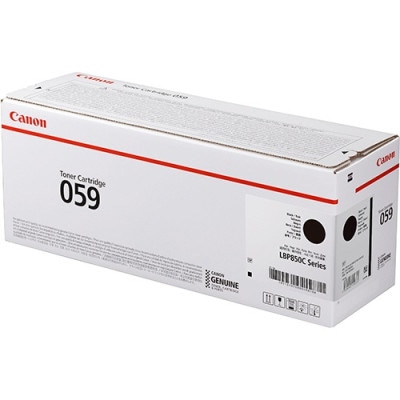 CANON トナーカートリッジ 059 Bk (ブラック) CRG-059BLK (7000ページ印刷可能)｜3623C001|サプライ/オプション品|プリンタ | スキャナ