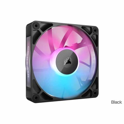 Corsair iCUE LINK RX120 RGB Expansion Fan 120mm 単品モデル ブラック｜CO-9051017-WW|ケースファン|クーラー/ヒートシンク/冷却/ファン/水
