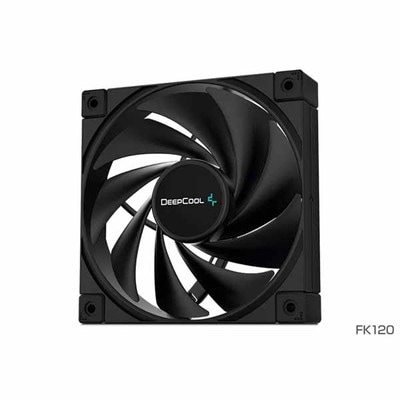 【アウトレット特価・新品】Deepcool FK120 優れた冷却性能と静音性を実現した120mm PWMファン｜R-FK120-BKNPF1-G-1|ケースファン|クーラー/ヒートシンク/冷却/ファ
