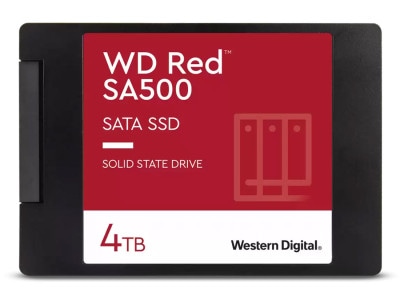 Western Digital WD Red SA500 NAS SATA SSD 容量4TB 2.5インチ SATA 6Gb/s 7mm｜WDS400T2R0A|2.5インチSATA|SSD