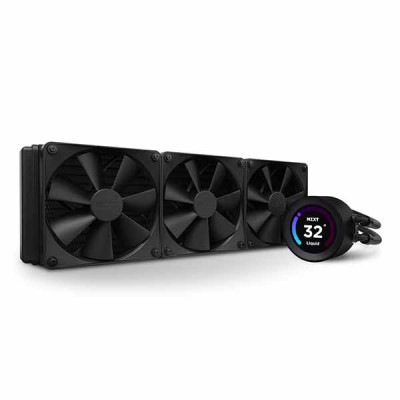【アウトレット特価・新品】NZXT KRAKEN Elite 360 Black 120mmファン×3 水冷一体型CPUクーラー ブラック｜RL-KN36E-B1|水冷パーツ|クーラー/ヒートシンク/