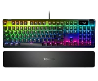 SteelSeries 64626 Apex Pro US ゲーミングキーボード｜64626|USBキーボード (メカニカル)|キーボード